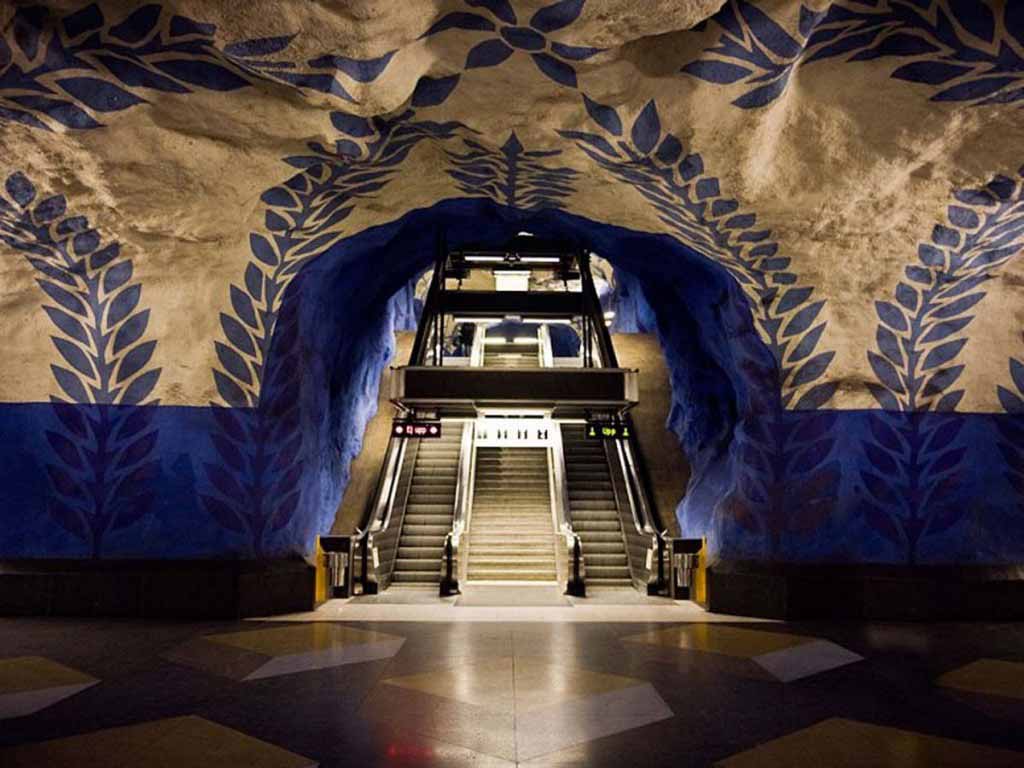 Kungstradgarden Subway Station
