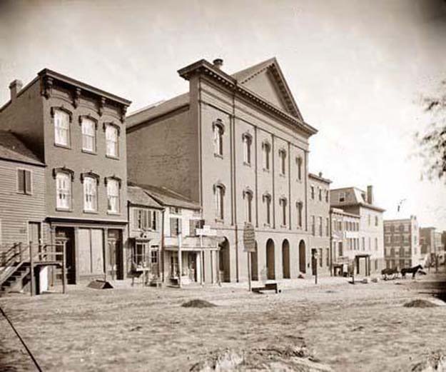 The Ford Theater, where Abraham Lincoln was assassinated