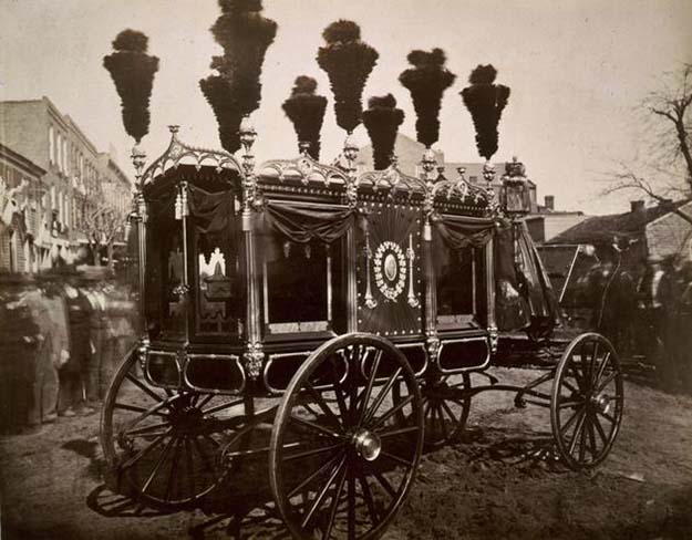 Abraham Lincoln’s hearse, 1865
