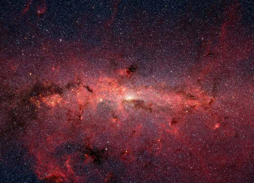 Billions and billions of stars at the center of our galaxy
