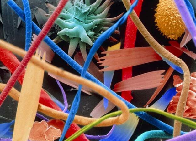 Dust, magnified 22 million times