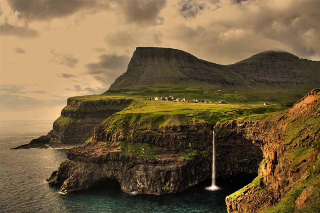 Gásadalur village, Faroe Islands