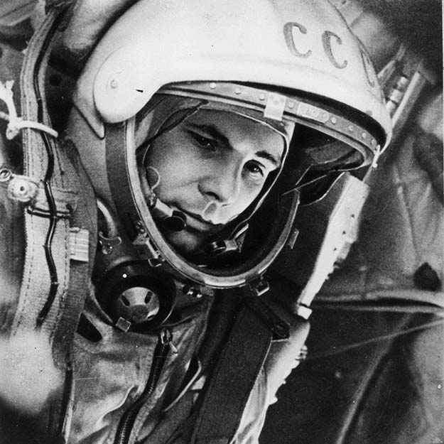 Yuri Gagarin, first man in space (1961)