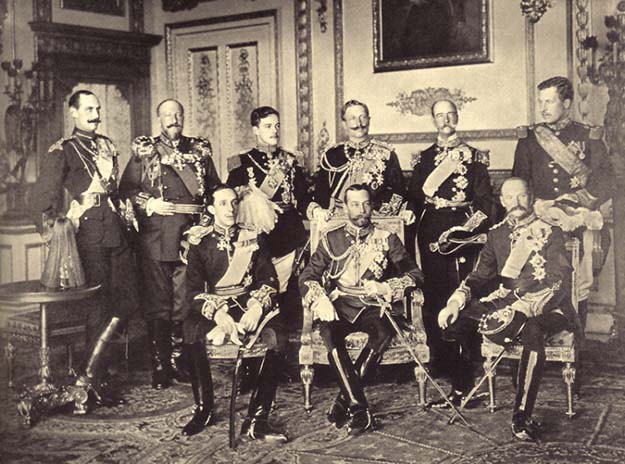 9 Kings in Windsor Castle (May 20th, 1910)