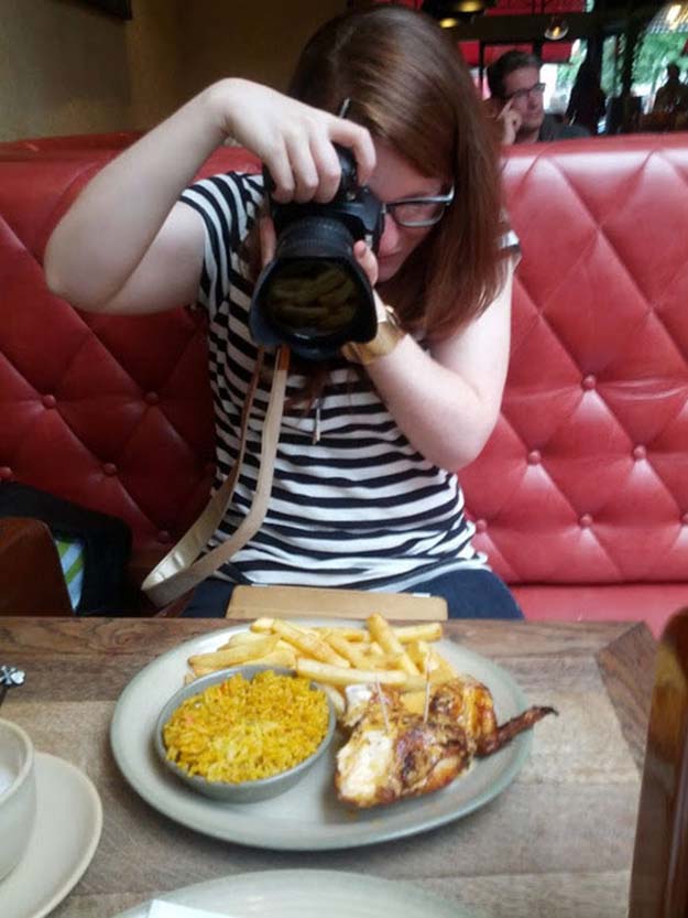 Pictures Of People Taking Pictures Of Food