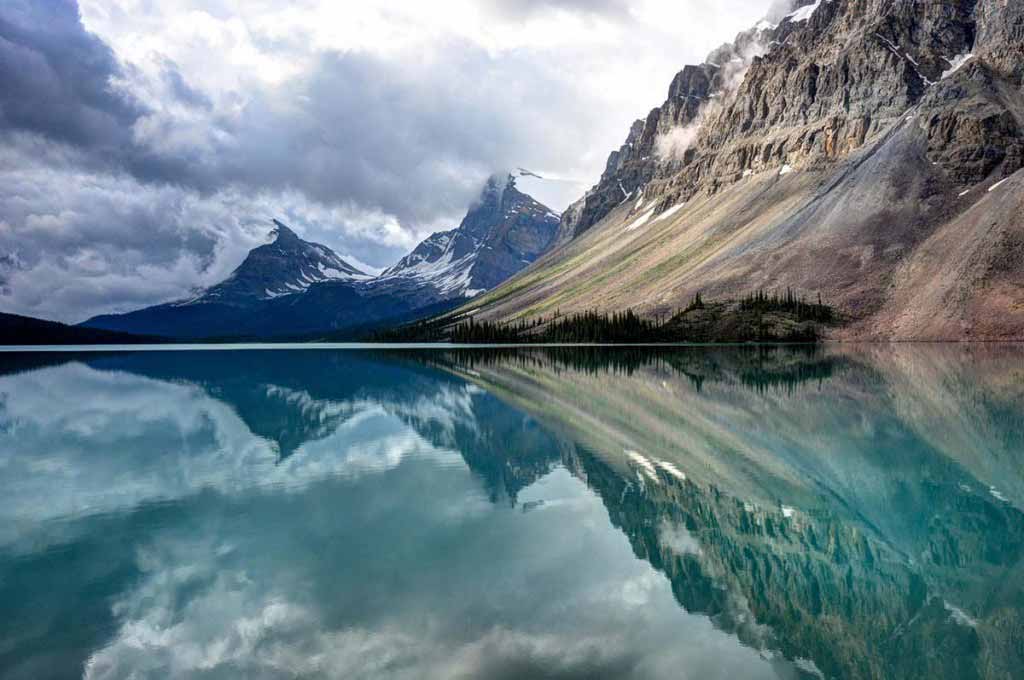 Bow Lake. Alberta, Canada