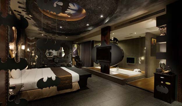 So This Exists…A Batman Themed Room In An Hourly Rate Erotic Motel