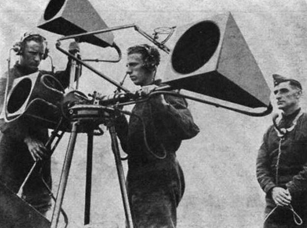 Pre-radar Listener For Enemy Aircraft
