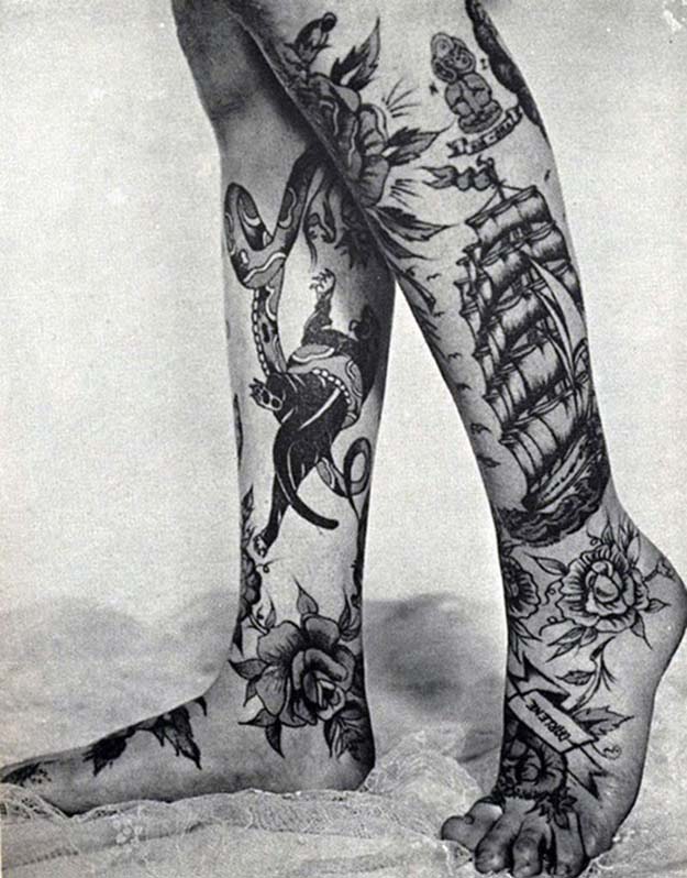 A Look At The Tattoo Art Of The Yesteryears