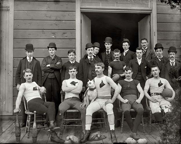 “Football team.” Circa 1895-1910