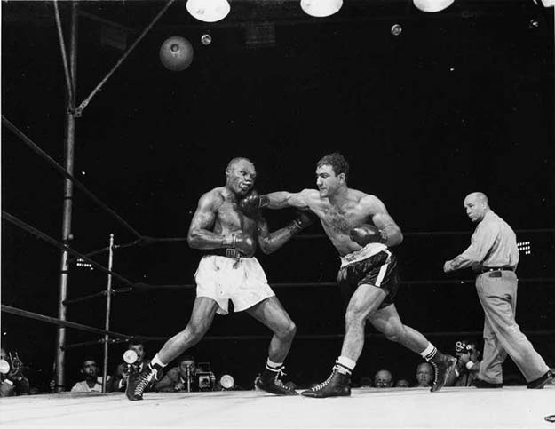 Rocky Marciano vs Jersey Joe Walcottt 1952
