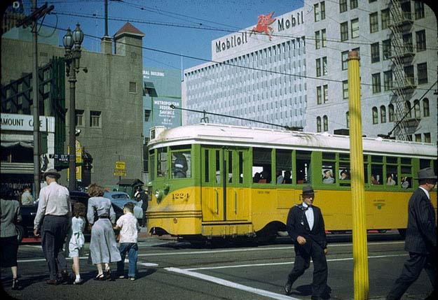 L.A. Streetcar 1949