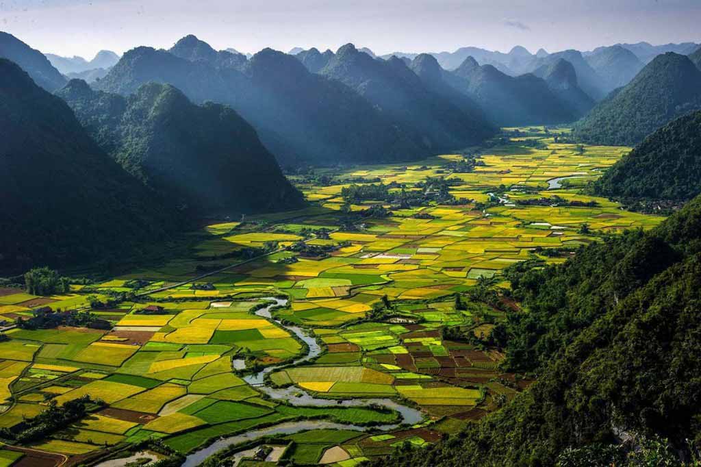 Lost valley in Vietnam