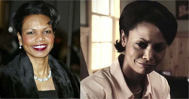 Condoleezza Rice (Thandie Newton in W.)