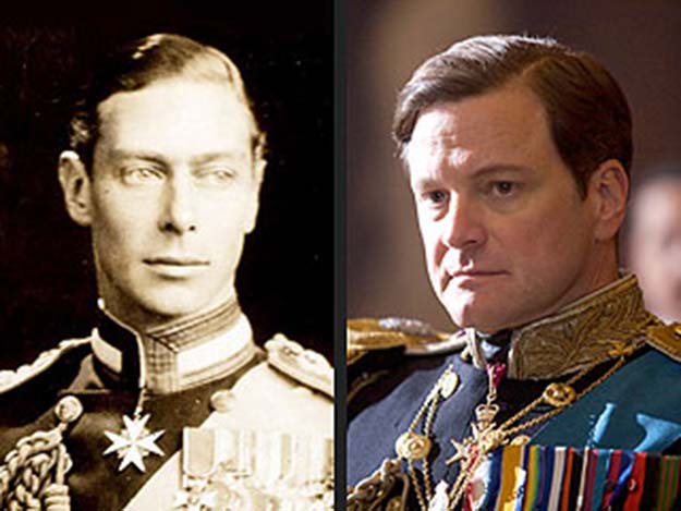 King George VI (Colin Firth in The King’s Speech)