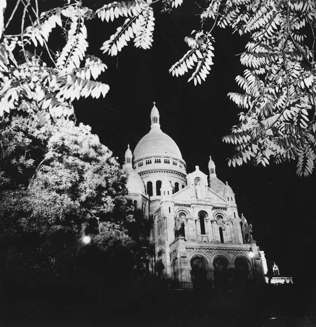 Sacre Coeur, the famous church at the top of Montmartre
