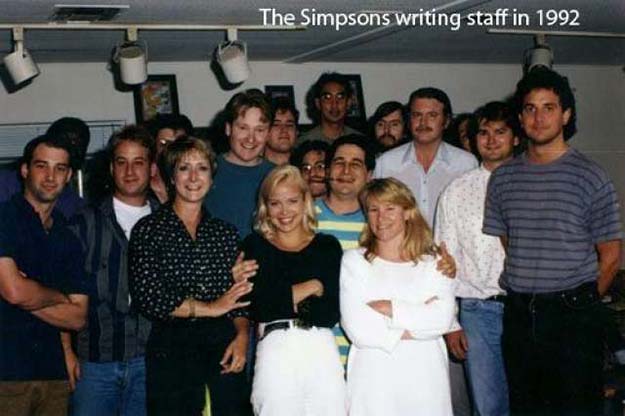 The Simpsons writters 1992.