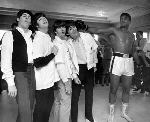 Muhammad Ali and The Beatles.