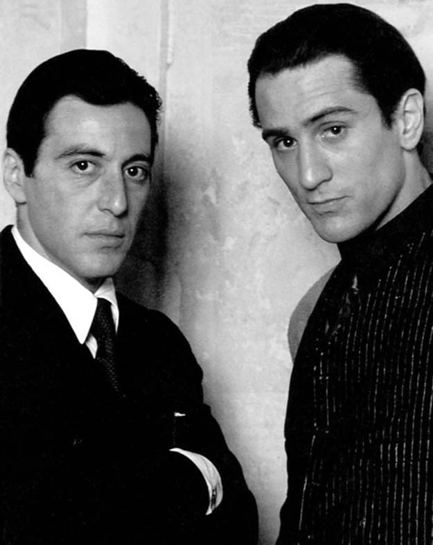 Al Pacino and Robery De Niro