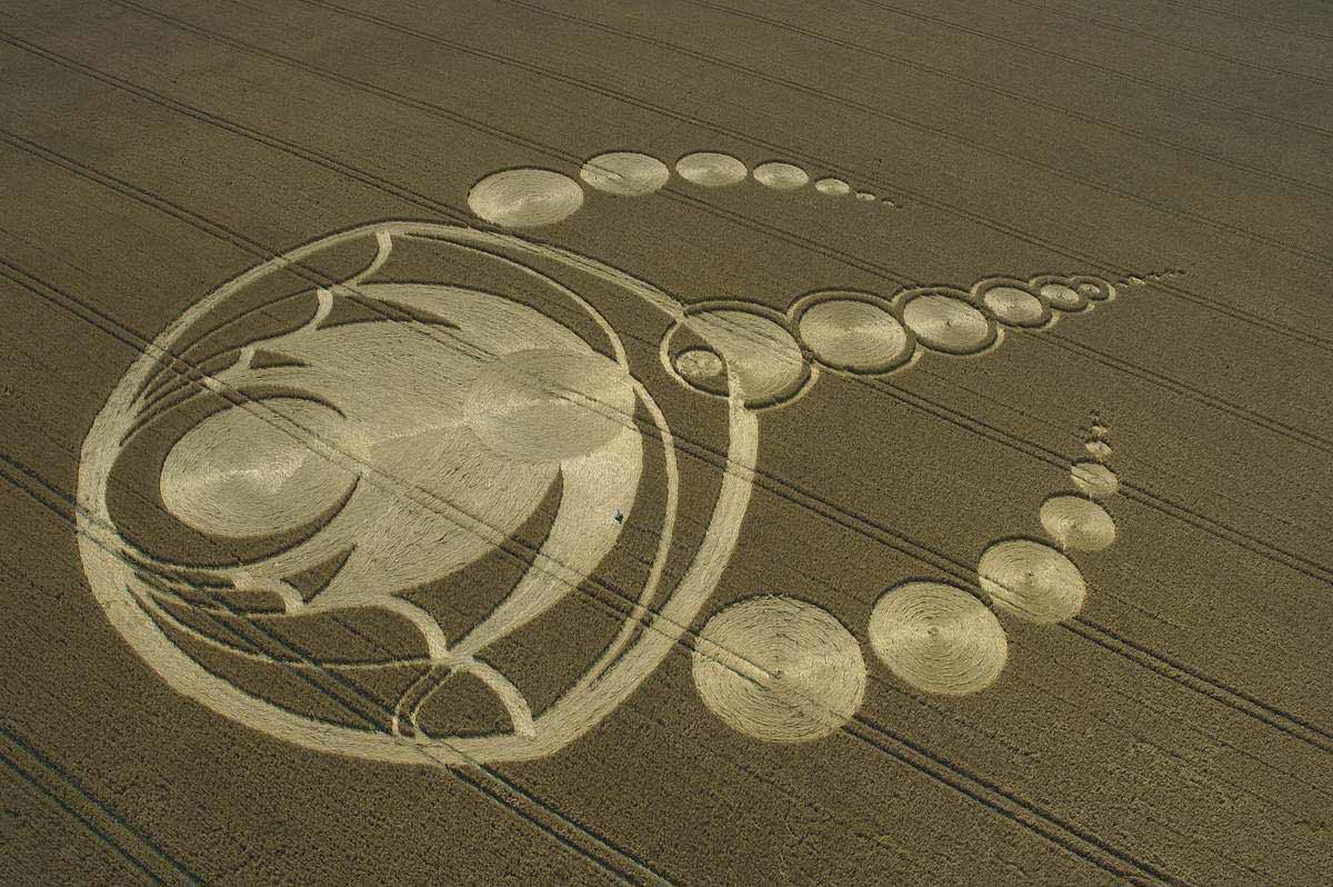 crop circles.