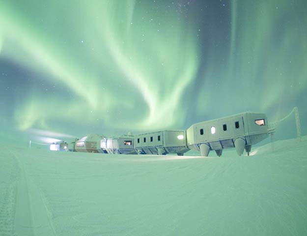 Haley IV Research Station in Antarctica 