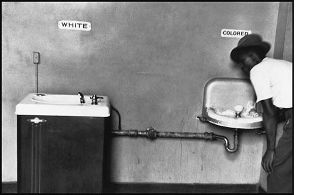 Segregated Water Fountains, 1950
