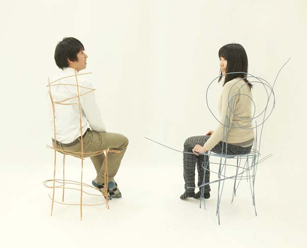 Furniture Designed To Look Like Rough Sketches