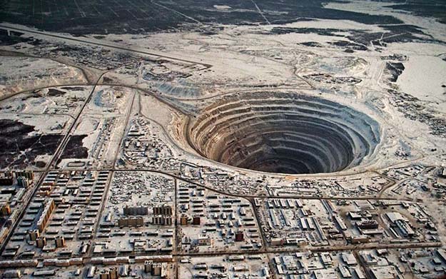 Mirny Diamond Mine- Eastern Siberia, Russia
