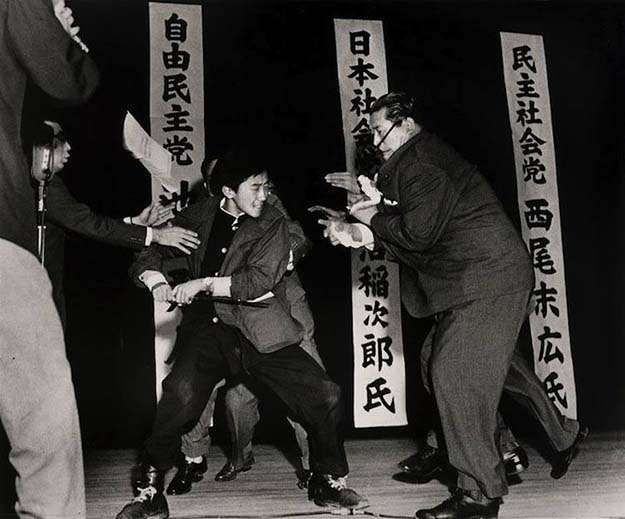 Assassination of Japan Socialist Inejiro Asanuma, 1960 