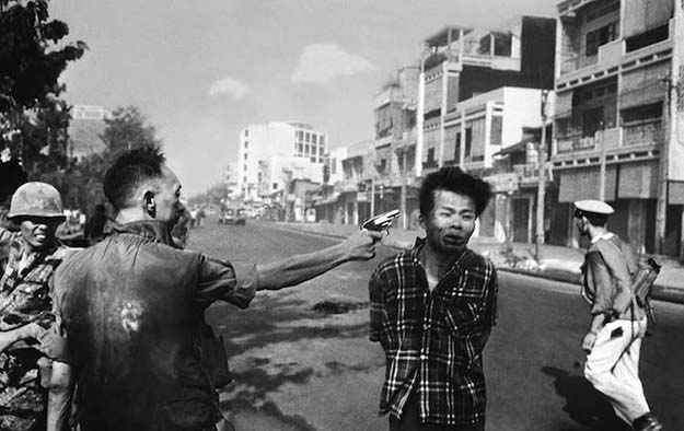 Execution of a Viet Cong guerrilla, 1968