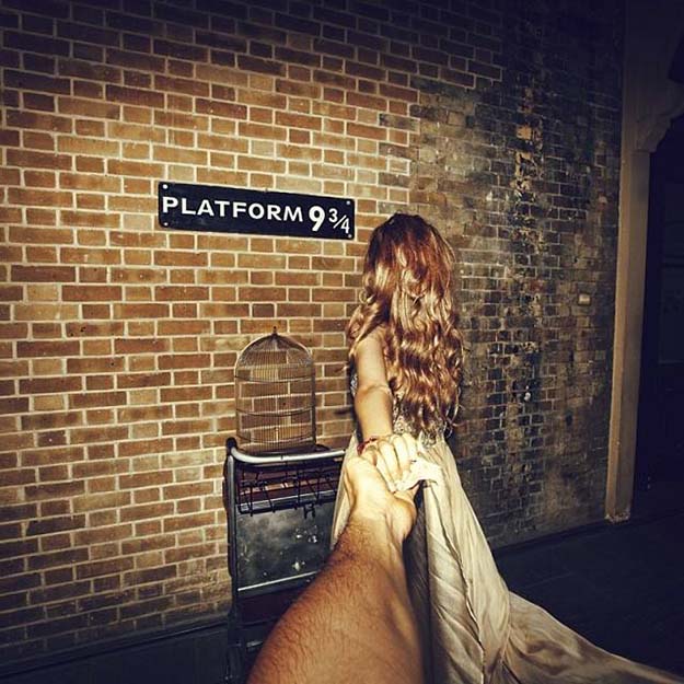 Platform 9 3/4 at Kings Cross Station – London
