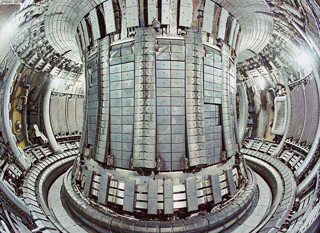 JET Project Tokamak Fusion Reactor