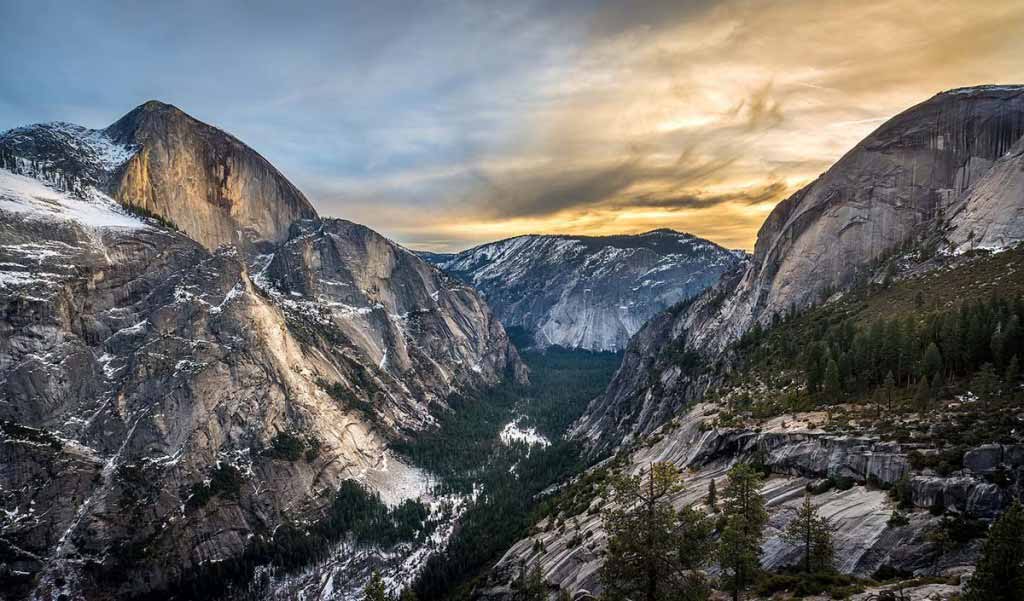 Rare View of Yosemite’s Grandeur during Winter