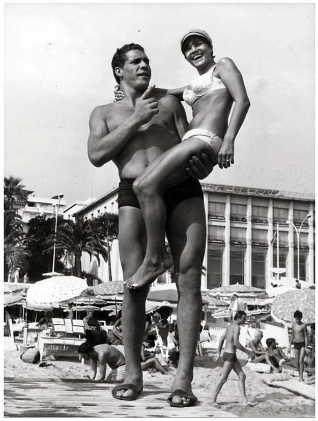 André Roussimoff (Later known as the Giant) Cannes, France, 1967