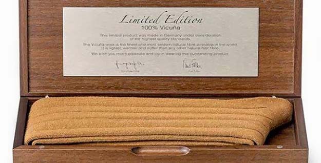 Vicuna Socks ($3,300)