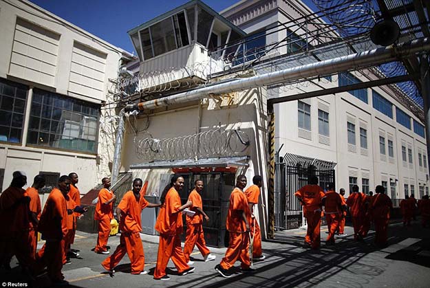 Expensive facility: It costs the state more than $180million a year to operate San Quentin