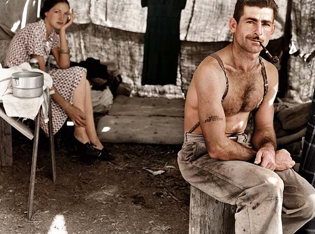 Unemployed lumber worker, ca. 1939