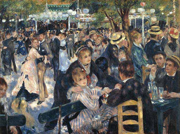 Bal du moulin de la Galette – Pierre-Auguste Renoir