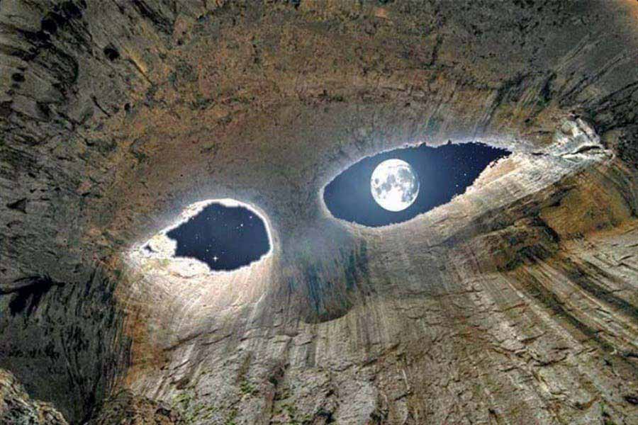 Eyes of the Devil, Prohodna Cave, Bulgaria