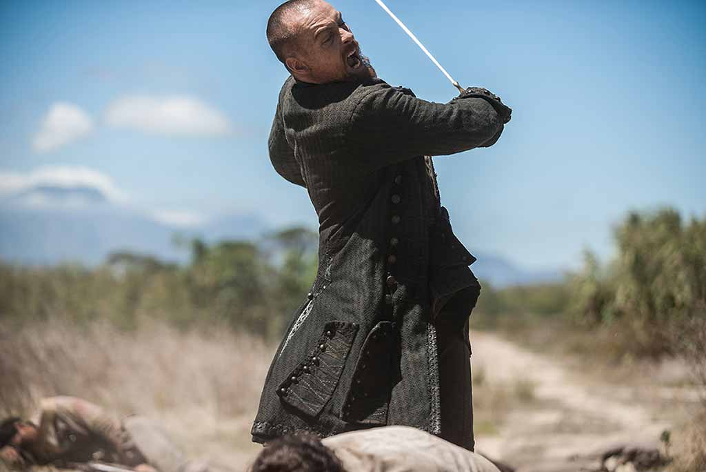Toby Stephens is Familiar With Swords