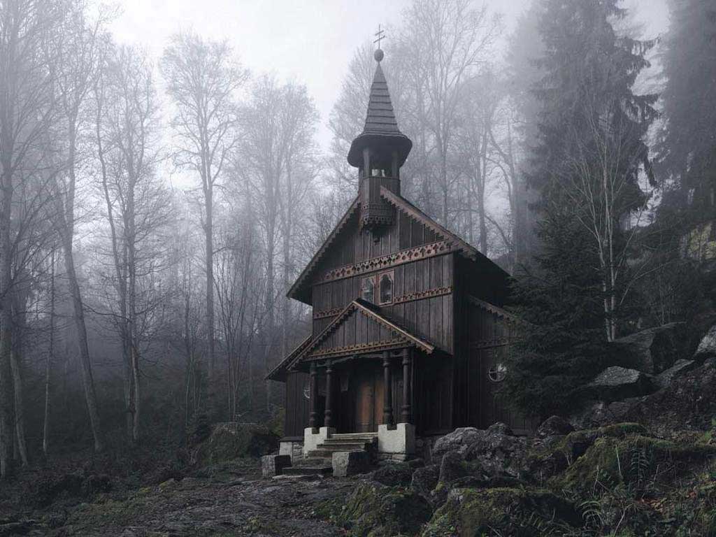 Forest Chapel, Bohemian Forest, Czech Republic