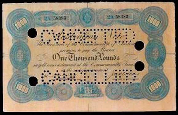 Rare 1924 Australian Banknote: $1.2 Million 