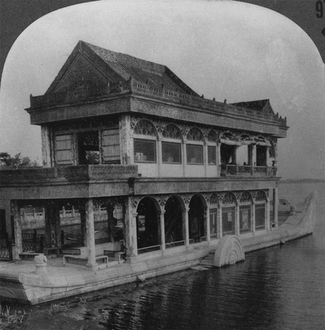 The Empress Dowager’s Marble Boat in the Summer Palace