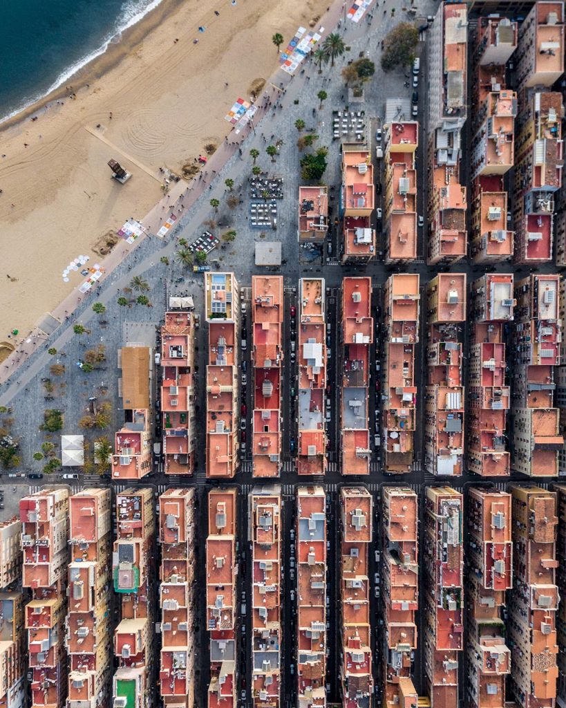 Barcelona from above