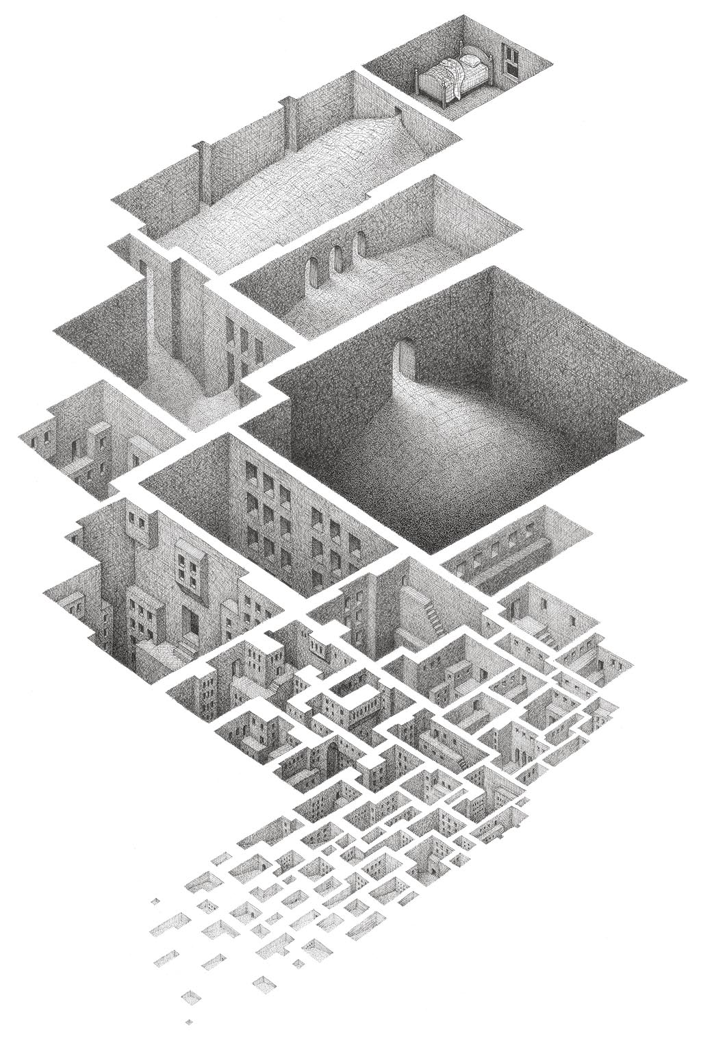 Labyrinthine Drawings