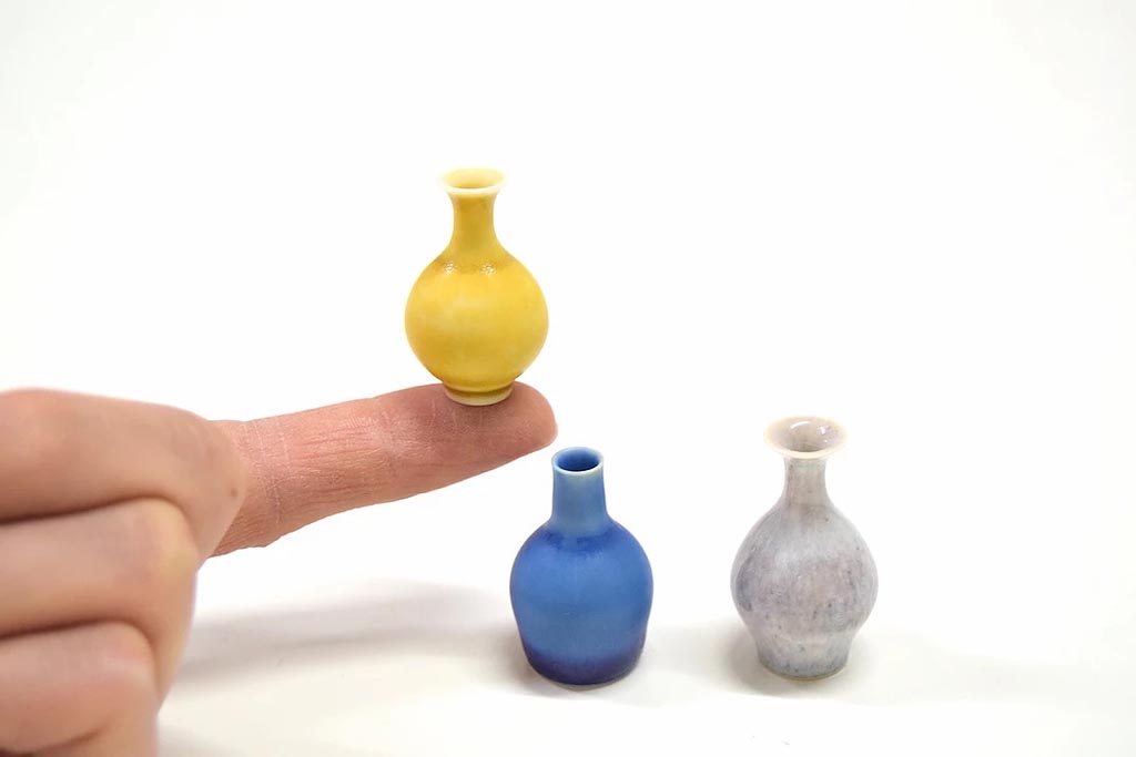 Miniature Ceramic Vases