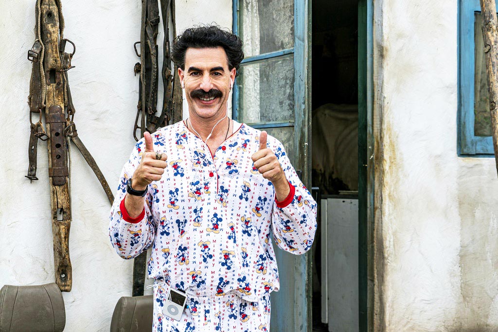 Borat: Gift of Pornographic Monkey to Vice Premiere Mikhael Pence to Make Benefit Recently Diminished Nation of Kazakhstan