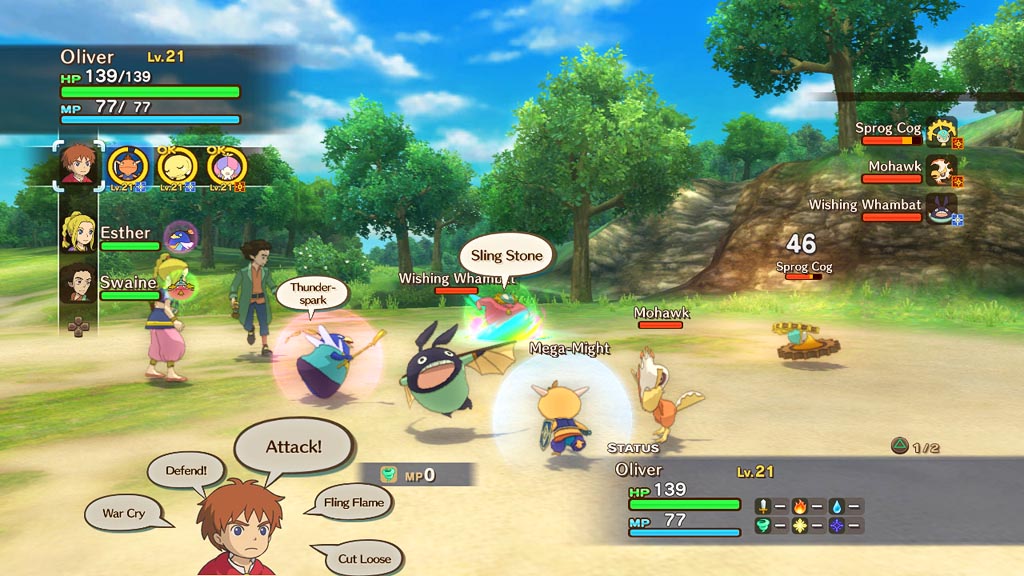 Ni no Kuni: Wrath of the White Witch Remastered