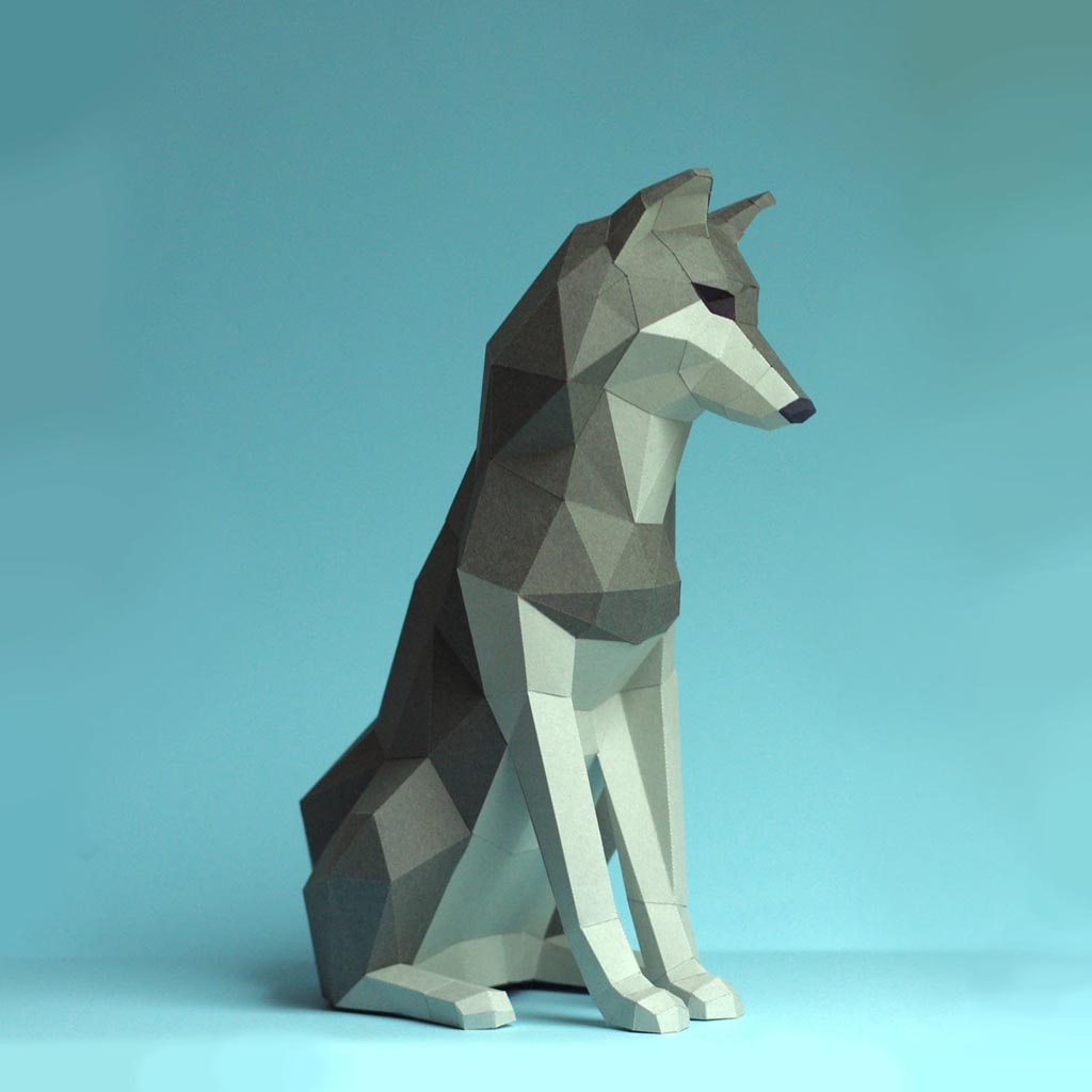 Geometric Animal Sculptures