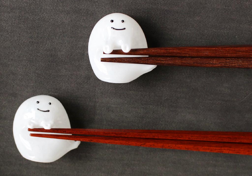 Ghost Chopstick Holders
